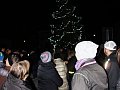 Zahájení adventu u vánočního stromu