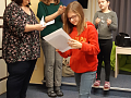 Netradiční rozdávání vysvědčení - 30.1.2020