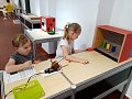 Děti z MŠ v  Jihomoravském muzeu ve Znojmě