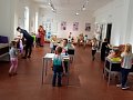 Děti z MŠ v  Jihomoravském muzeu ve Znojmě